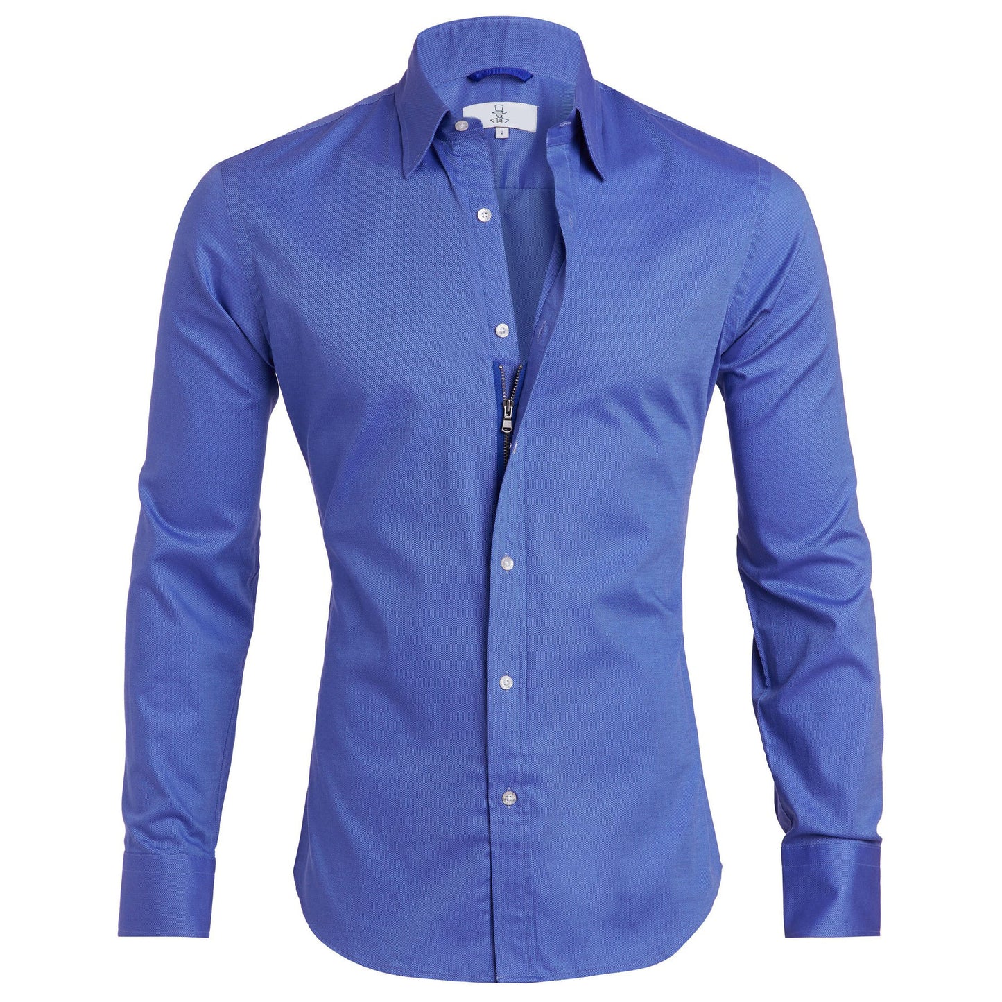 Oxford Stretch Zip Shirt