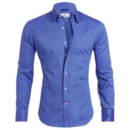 Oxford Stretch Zip Shirt